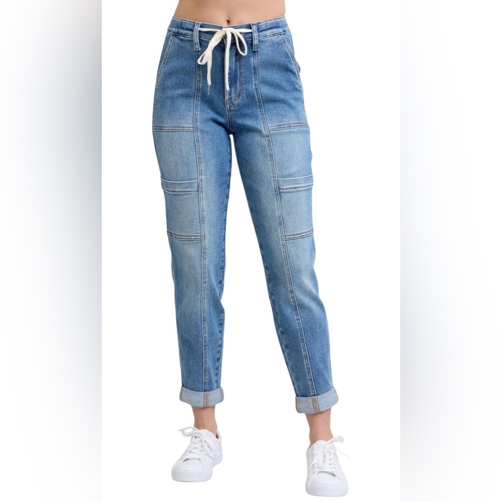 NWT | Judy Blue |‎ Off Duty Cargo Jogger Jeans | Size 5/27
